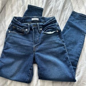 Good American Good Petite Skinny 0/25 jeans